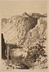 Luonnos Apache Traililta, Arizonasta