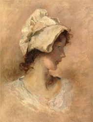 Naisen pää
