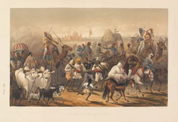 ?Alkuperäisten liittoutuneiden joukot?, 1857-1858 noin