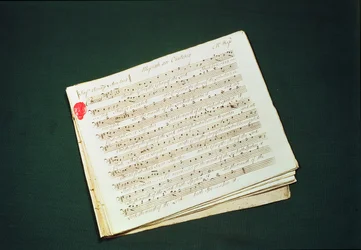 Messiaan alkuperäinen partituuri