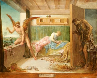 Kun köyhyys astuu ovesta sisään, rakkaus lentää ikkunasta ulos, 1879