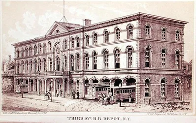 Näkymä Third Avenue Railroad Depotista, kuva 