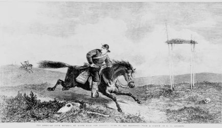 American Pony Express, matkalla Missouri-joelta San Franciscoon