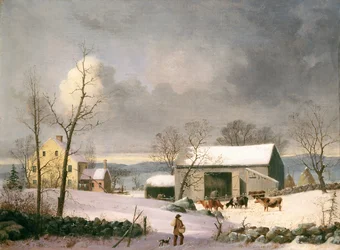 Talvi maalla, c. 1858.