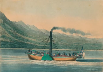 Matka Loch Lomondille, 1825.