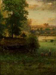 Näkymä Durhamissa, idylli