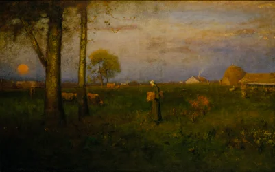 Auringonlasku, 1884.
