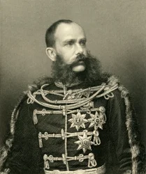 "Francis Joseph, Itävallan keisari", n. 1872.