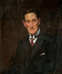 Sir Johnston Forbes-Robertsonin muotokuva, 1900-1925.