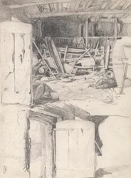 Tutkimus "The Goose", 1867: Sisätilat navetta