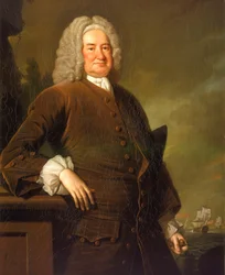 Amiraali Sir John Norris (noin 1660-1749), noin 1735 (öljy kankaalle).