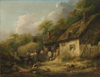 Bell Inn, 1780-luvun lopulla.