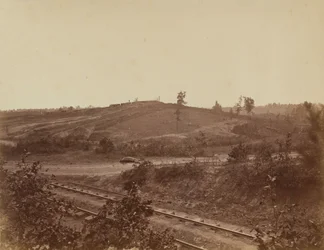 Taistelukenttä Atlantassa,1864 (kuva)