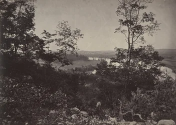 Chattanooga Valley Lookout Mountainilta, 1860-luku.