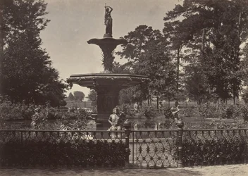 Fountain, Savannah, Georgia, 1860-luku.