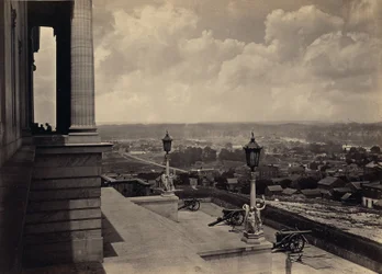 Nashville Capitolilta nähtynä