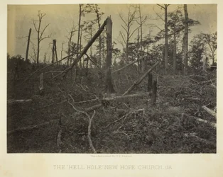 "Helvetinreikä", New Hope Church, GA