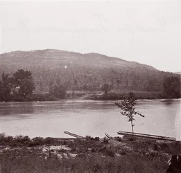 Näkymä Tennessee-joelle, n. 1864.