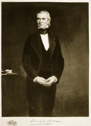 James K. Polk (1795-1849), Amerikan yhdysvaltojen 11. presidentti, julkaistu 1901