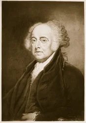 John Adams, Amerikan yhdysvaltojen 2. presidentti, pub. 1901 (syväpaino)