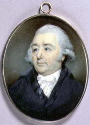 John Flaxmanin muotokuva, n. 1798 (akvarelli norsunluulla)