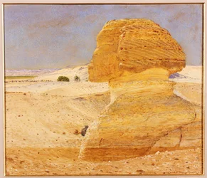 Suuri sfinksi Gizehissä, 1862