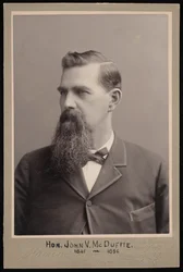 John Van McDuffien muotokuva 1841-1896, ennen vuotta 1896.