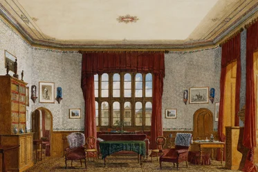 Huoneen sisäkuva, Christ Church, Oxford