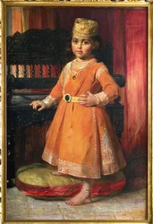 Prinssi Albertin, Maharaja Duleep Singhin vanhimman pojan muotokuva, 1870