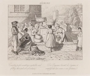 Pesuvihannekset, Heming, n. 1821 (etsaus)