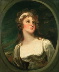 Rouva Ann Pittin muotokuva, c1788