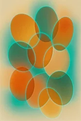 Collective Frequency, 2025 (akryyli kankaalle)
