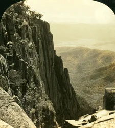 The North Side of the Gorge, Buffalo Ranges, Victoria, Australia, 1909.