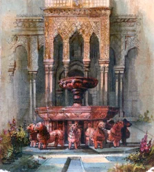 Mauresquen suihkulähde, 1820-1876