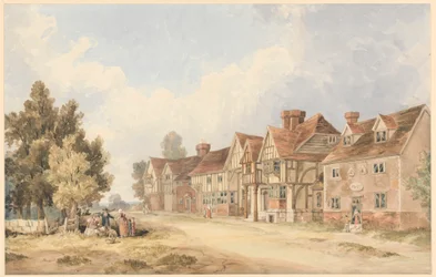 Chiddingstonen kylä, Kent
