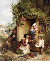 Kirsikanmyyjä, 1856