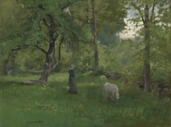 Vihreä maisema, 1886