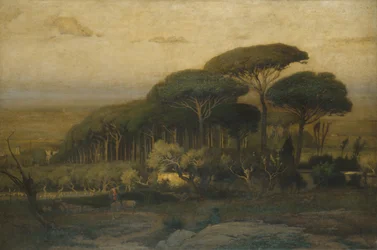 Barberinin huvilan mäntylehto, 1876