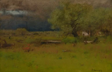 Myrsky ohi 1892 (Öljy kankaalle)