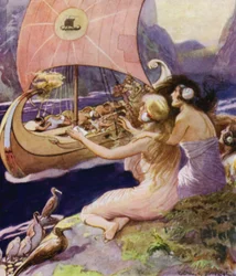 Jason ja Argonautit: Sireenit (väri litho)