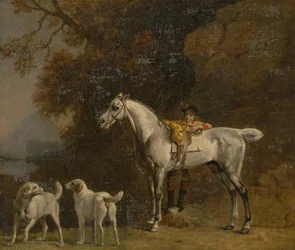 Tutkimuksia varten tai sen jälkeen Richmondin kolmas herttua Charleton Huntissa, 1750-luvun lopulla.