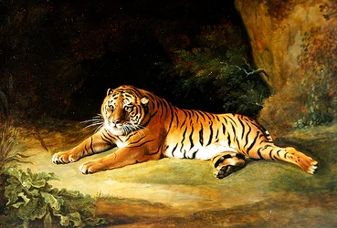 Tiger (öljy kankaalle)