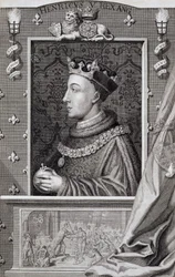 Henry V (1387-1422), maalauksen jälkeen Kensingtonin palatsissa