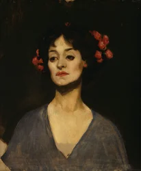 Naisen muotokuva (tanssija)