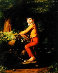 The Woodchopper, n. 1835 (öljy kankaalle)