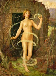 Spring Witch, n. 1880 (öljy kankaalle)