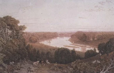 Näkymä Richmond Hilliltä, Surreysta