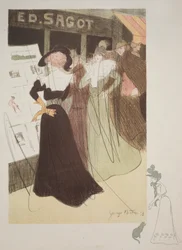 Sagotin galleria, 1898.