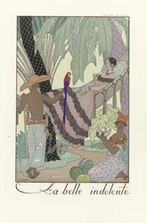 La Belle Indolent, pubi. 1923 (stensiiliprintti)