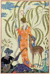 Persia, kuvitus teoksesta "The Art of Perfume", pub. 1912 (pochoor print)